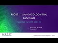 Merit webinar recist 11  oncology trial endpoints