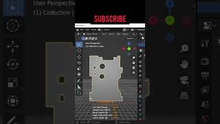 Use of CARVER tool  #blender #blendertutorial #blenderhindi #shorts #3dmodelling