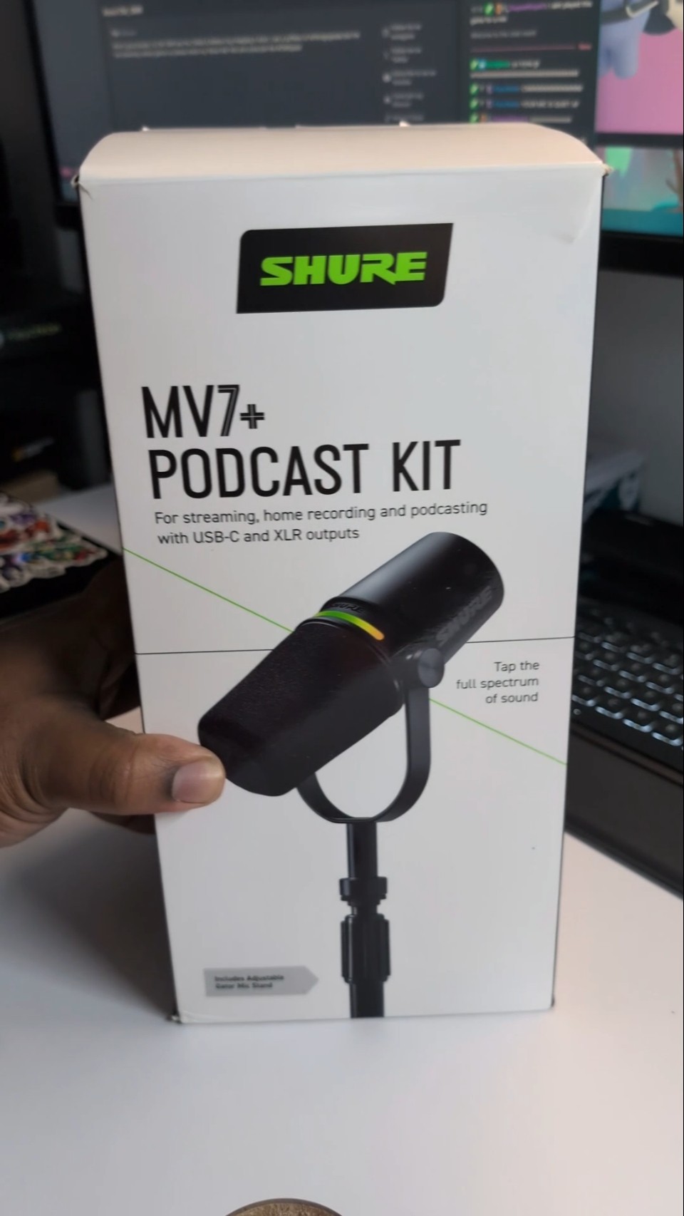 Shure MV7+ Podcast Kit | Quick Unboxing Ting #ShureMic