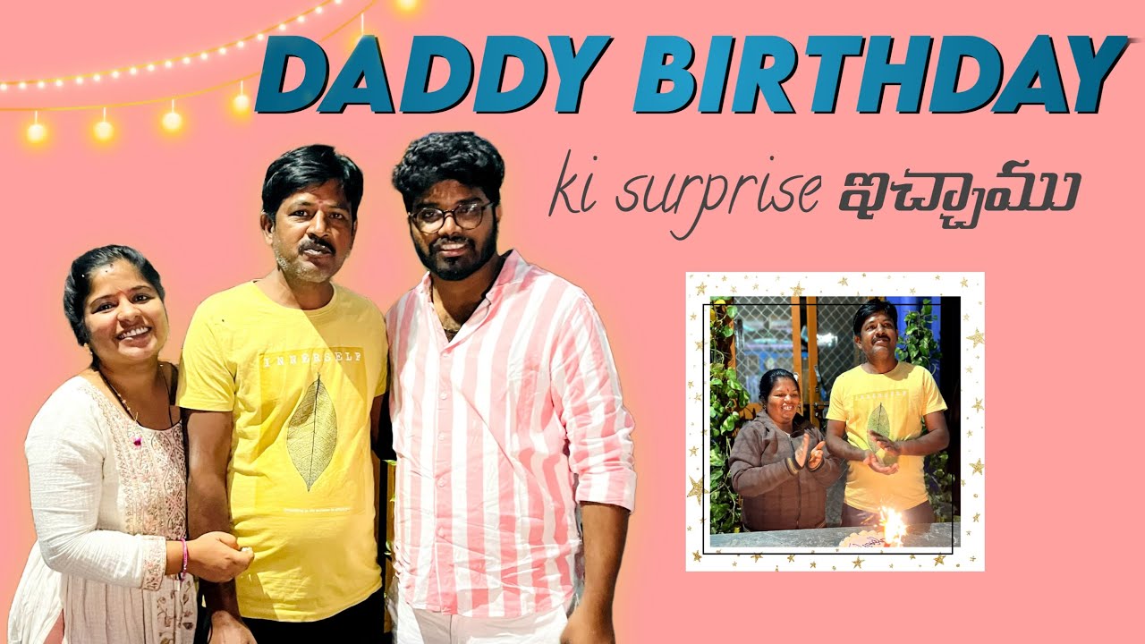 Surprise visit || Daddy birthday || Kamareddy ➡️ siddipet || 