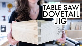 Dovetail Jig for the Table Saw \/\/ Woodworking Joinery