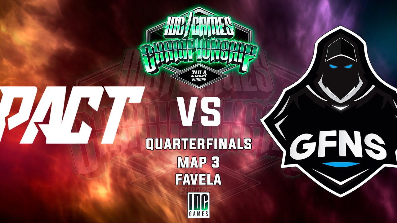 ACTINA PACT vs GREYFACENOSPACE | MAP 3 | IDC/GAMES CHAMPIONSHIP 2020 - Quarterfinals