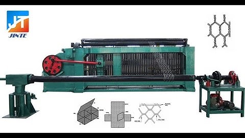 Automatic reverse twist hexagonal wire netting machine/Heavy Duty gabion machine