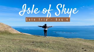 Day 4 - Isle of Skye | Solo trip| Scotland Diaries |Travel vlog |
