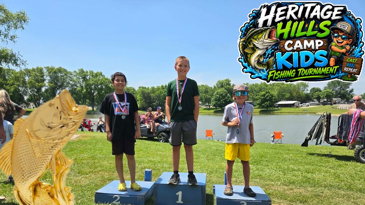 🏆 Kye's First Kids Fishing Tournament! 🏆