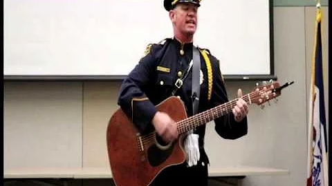 Topeka Police Sgt. Jayme Green Performs the Song "...