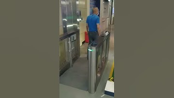 Turnstile gate for pedestrian access control system