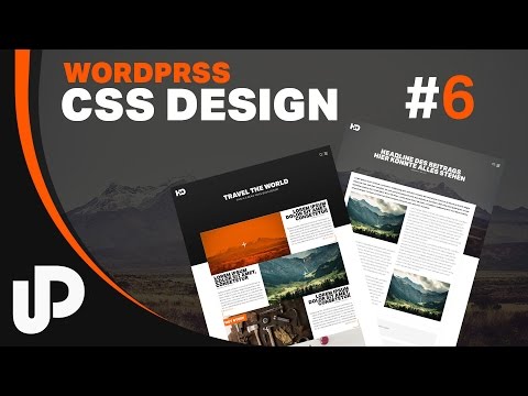 How To Do: Wordpress Header Styling (CSS,HTML) | Tutorial | #6