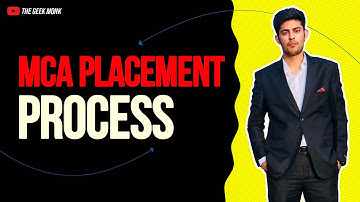 MCA Placement Process 😎🔥 | How MCA Students are Placed? 😱