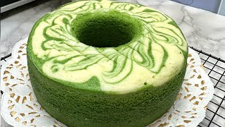 Lembut, Cantik dan Gemoy !! | Bolu Kukus Pandan Metode All In One