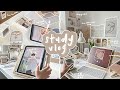 study vlog 🌱college week in my life, revising for final exams, new desk setup, manhwa ft pdfelement