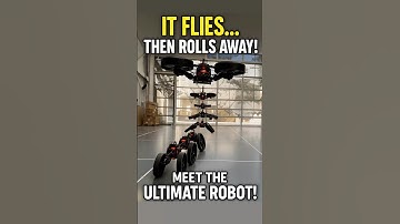 ATMO Robot: The Flying Machine That Morphs Mid-Air!  #curiosityai #atmorobot  #science