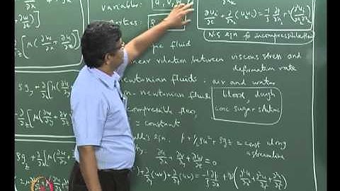 Mod-02 Lec-06 Kinematics of deformation in fluid flow; Stress vs strain rate relation