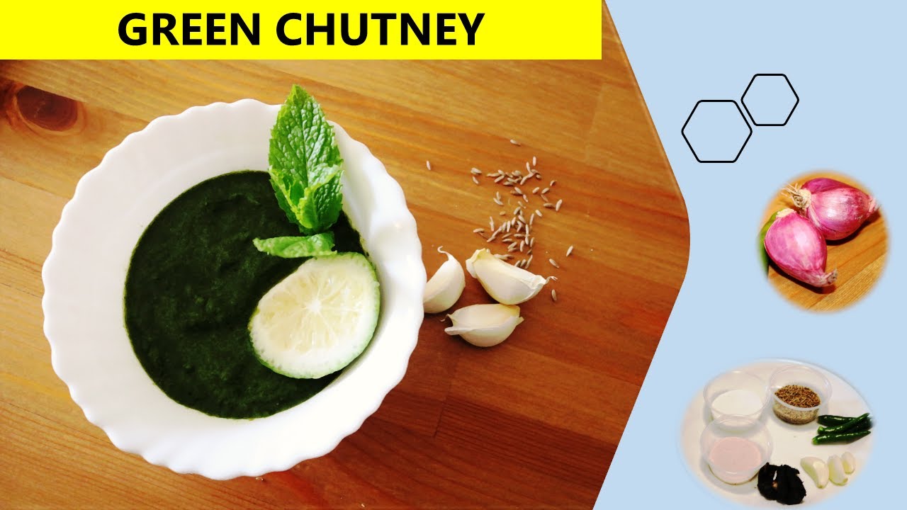 Green chutney / coriander chutney recipe / sandwich chutney /mint