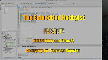#069 ATTiny85 Prescaler Register what it does
