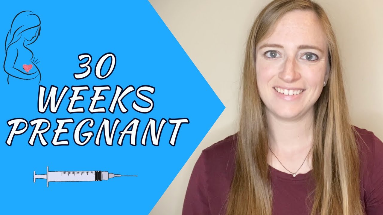 30 WEEK PREGNANCY UPDATE | 3RD BABY | ANEMIA, VACCINATIONS, GLUCOSE TEST, SWELLING, WEIGHT GAIN