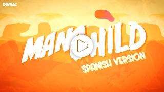 Domac - Manchild (Spanish Version) | @sabrinacarpenter Cover - Lyric Video