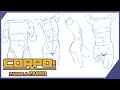 Como desenhar CORPO em qualquer ângulo (Anime ou Realista)-Passo a Passo Iniciante.