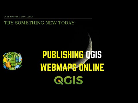 Publishing QGIS web maps online # Lesson 25 of 29(Part 2 of Lesson 19) # QGIS Tutorial.
