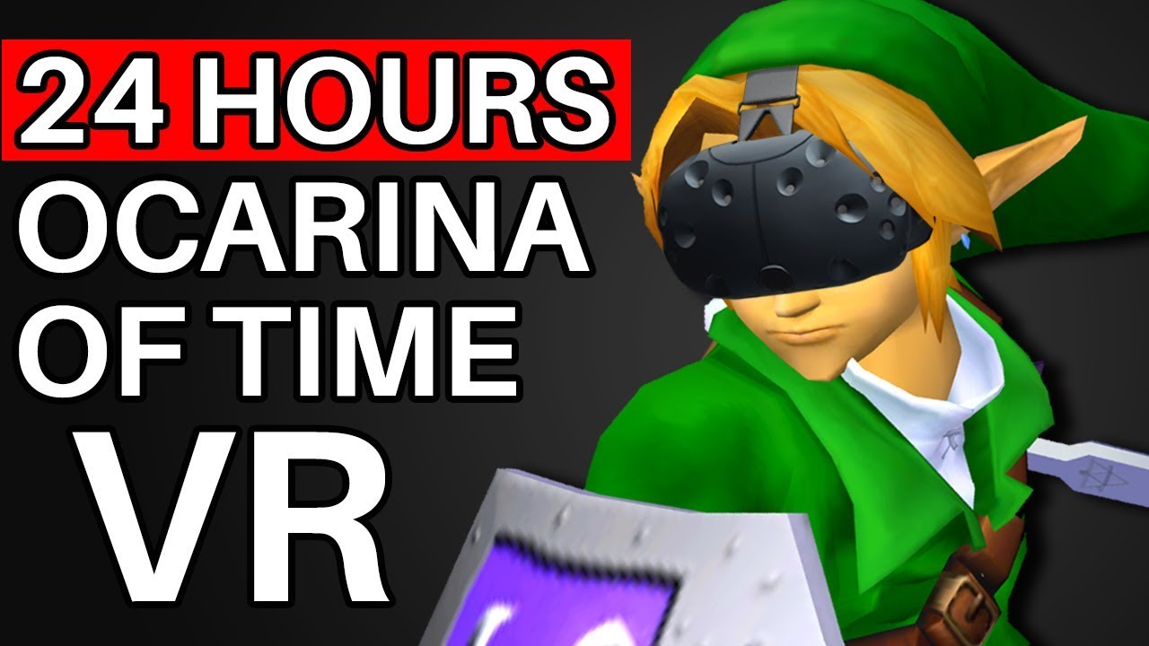 Someone Spent 24 Hours In VR The Legend Of Zelda: Ocarina Of Time