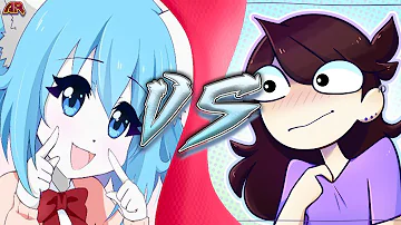 WOLFYCHU vs JAIDEN ANIMATIONS! (Jaiden Animations vs Wolfychu Animation Meme) CARTOON FIGHT CLUB!