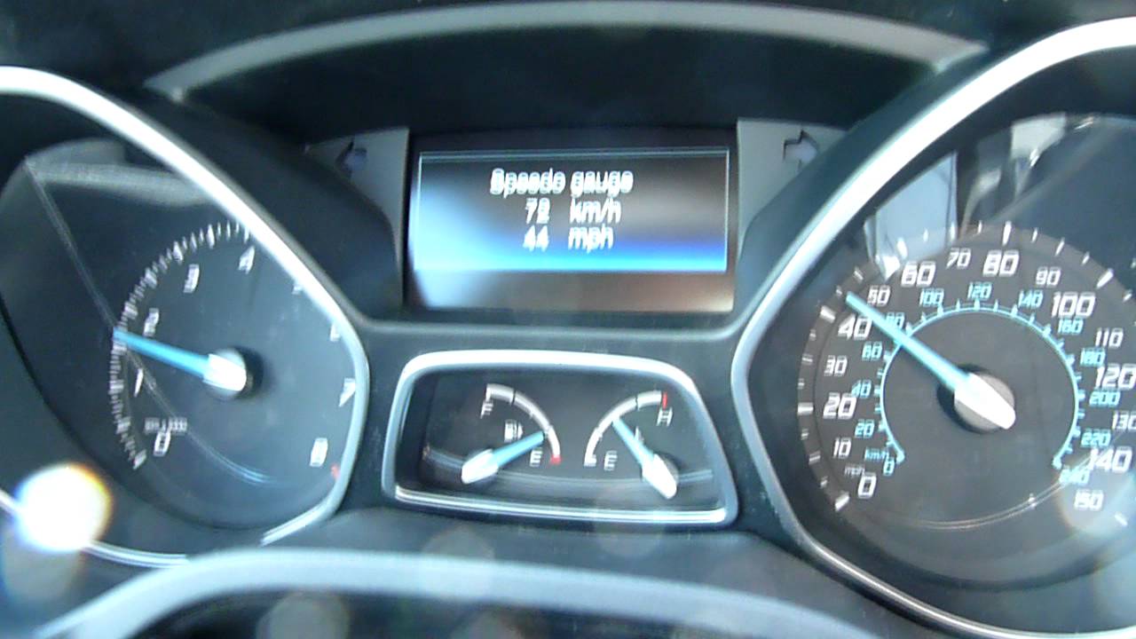 Ford digital odometer not working