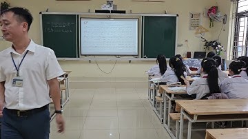 Tiết dạy chuyên đề môn Âm nhạc tháng 10 năm 2023, trường THCS Hiên Vân