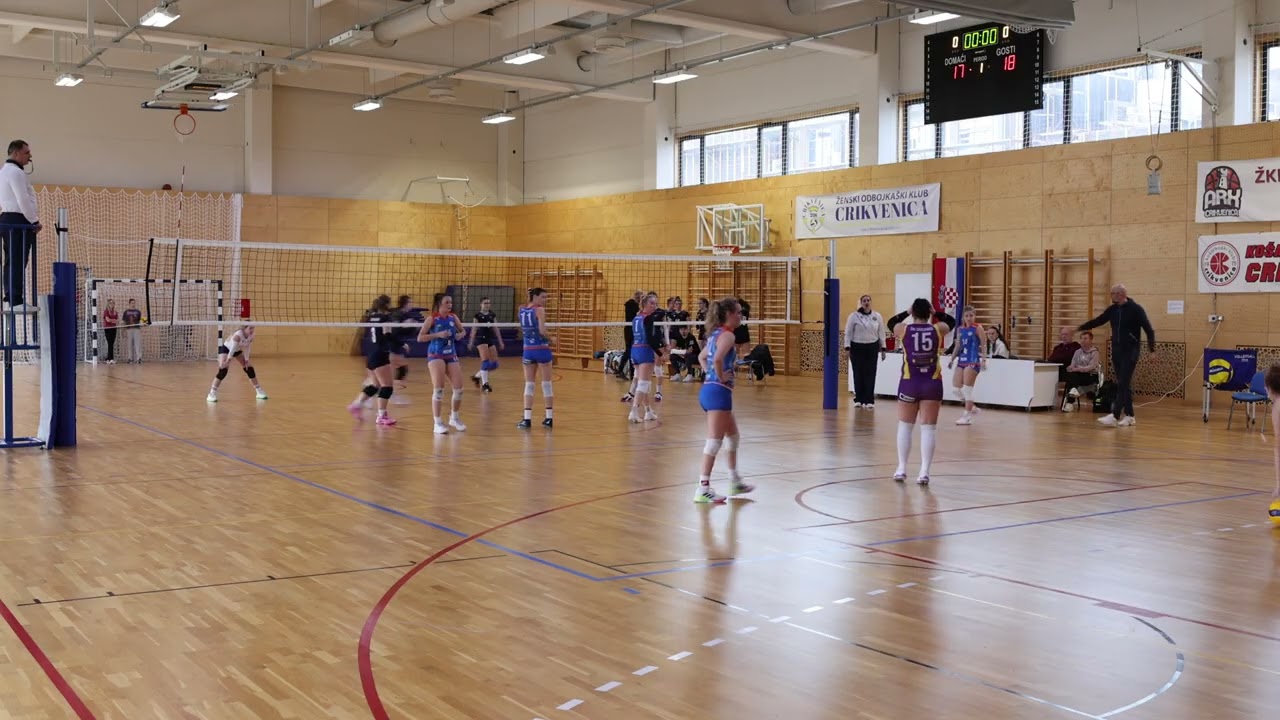 ŽOK  CRIKVENICA- OK OPATIJA - 2.LIGA ZAPAD SENIORKE