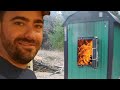 Outdoor Wood Burning Furnace Tour- HOW IT WORKS!