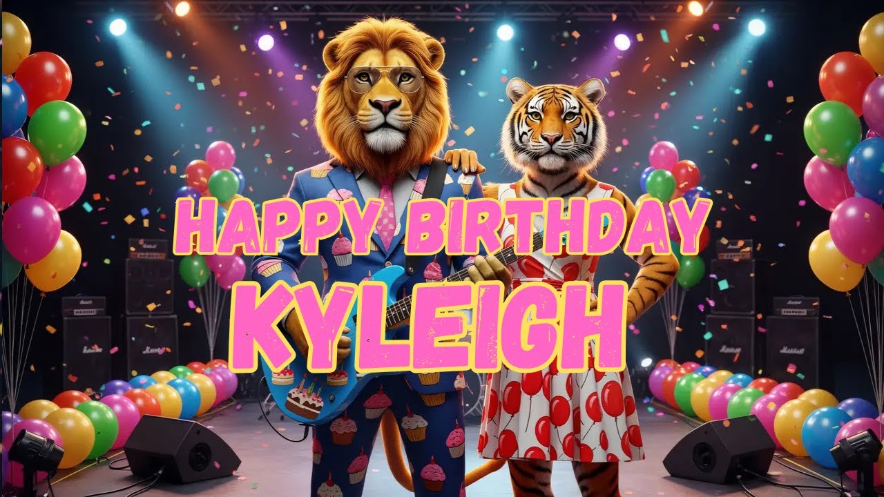 Kyleigh Rrr KYLEIGH Happy Birthday Song - Happy Birthday to Kyleigh - YouTube