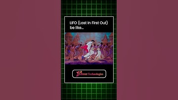 LIFO (Last In First Out) be like...