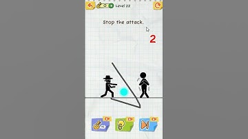 Stop The Attack | Draw 2 Save Level 22 | #gaming #draw2save #draw