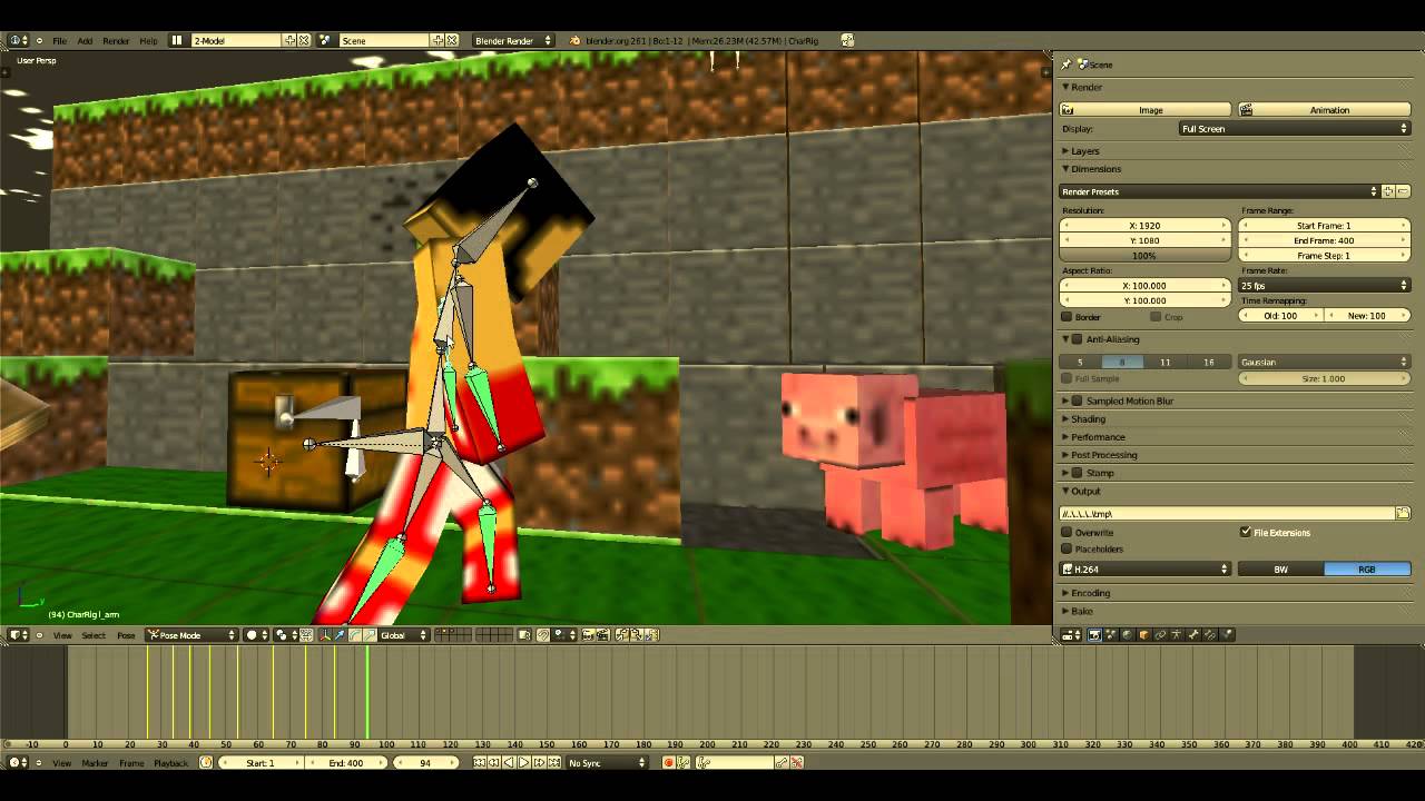 minecraft animation free download