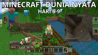 (MEMBUAT FARM) KISAH NYATA MINECRAFT SURVIVAL INDONESIA HARI 6-9