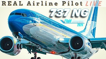 Edge of the World | Ushuaia | PMDG 737-800NG MS2024 | *Pre-Release* | Real Pilot | #boeing #pmdg