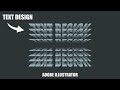 Adobe illustrator 3d flipping text effect tutorial youtube