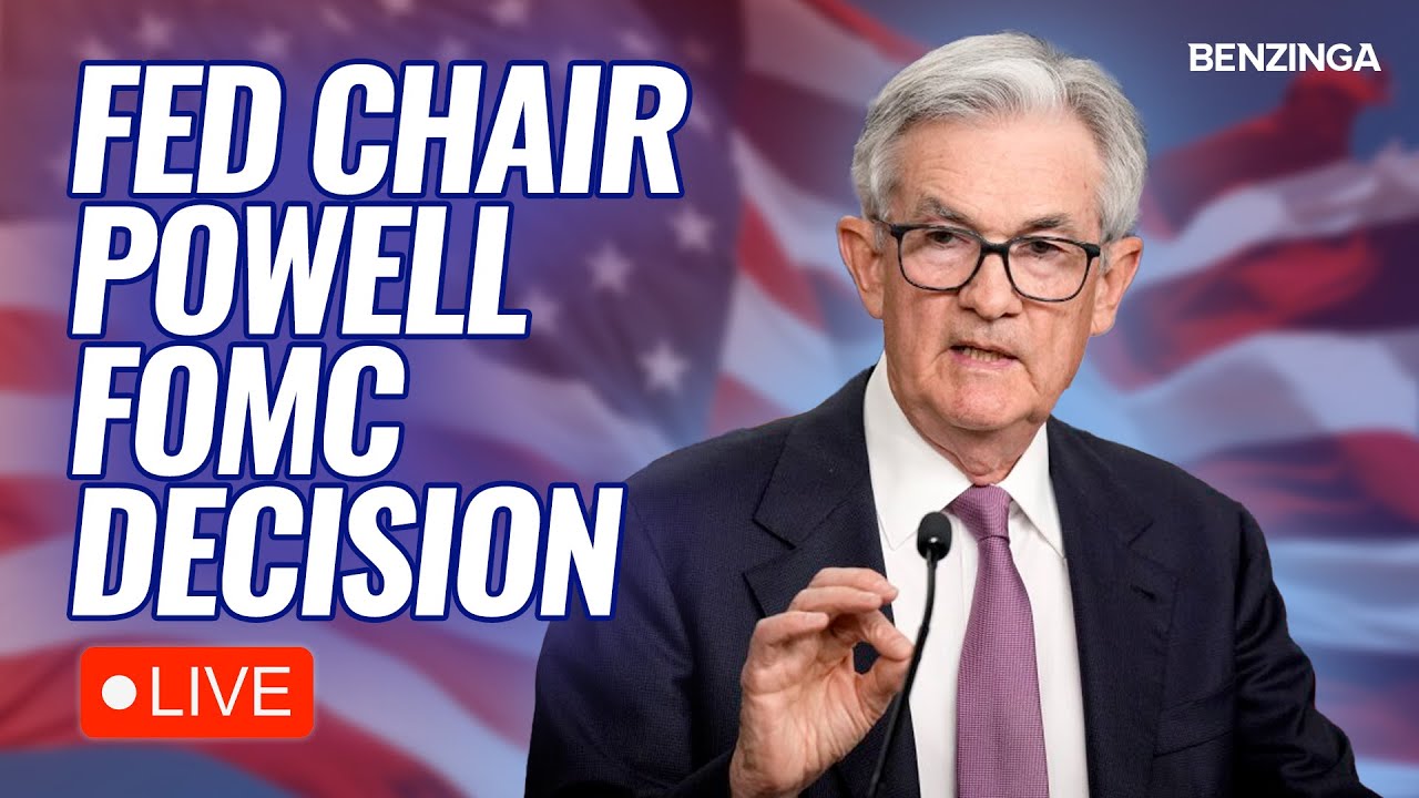 🔴WATCH LIVE US Fed Rate Cut FOMC Meeting Jerome Powell Speech LIVE