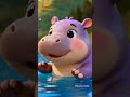 La canción del hipopótamo -  Little Hippo’s Fun Day | Nursery Rhymes for Kids | Galatta Kids| Shorts