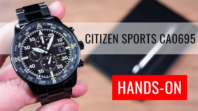 Unboxing The Citizen Chronograph CA7069-24X - YouTube