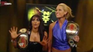 Layla And Michelle Mccool Are The Pros Of Nxt Rookie Kaval In Nxt Season 2