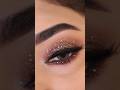 Champaign eye makeup tutorial #trendingshorts #makeup #makeuptutorial