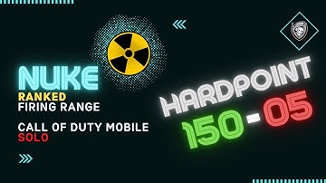 NUKE IN RANKED HARDPOINT | SOLO CODM GAMEPLAY | Call of Duty Mobile