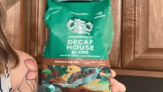 Starbucks Ground Coffee   Medium Roast Coffee   Decaf House Blend Review