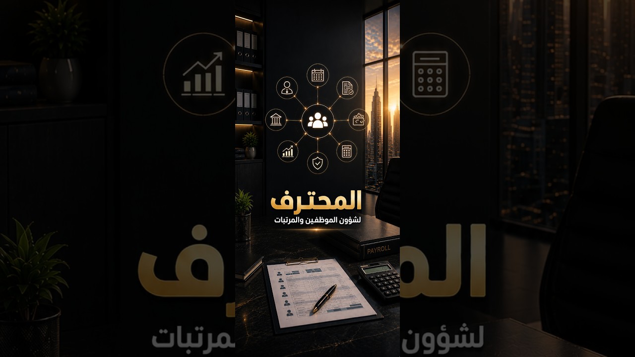 غلاف فيديو برنامج المحترف للموارد البشرية