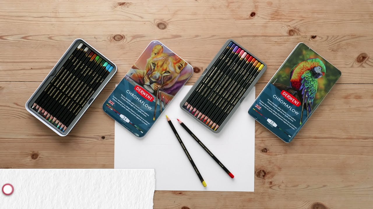 Derwent Chromaflow Pencils Features & Benefits (30 sec) 