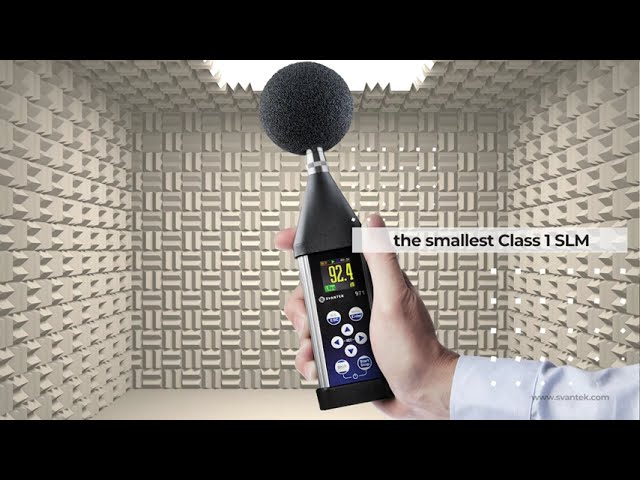 Class 1 Sound Level Meter from SVANTEK - Best SLM 2023! (Small, Lightweight & Accurate) class=