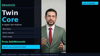 TwinCore AI Digital Twin Demo — Web, Phone & Video Avatar | Regovix