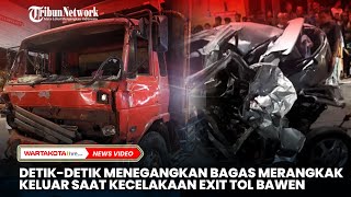 Detik-detik Menegangkan Bagas Merangkak Keluar Saat Kecelakaan Exit Tol Bawen
