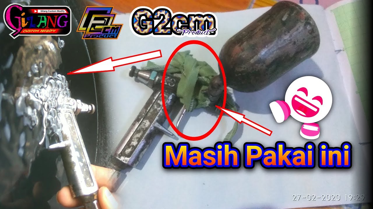 Cara memperbaiki spray gun 
