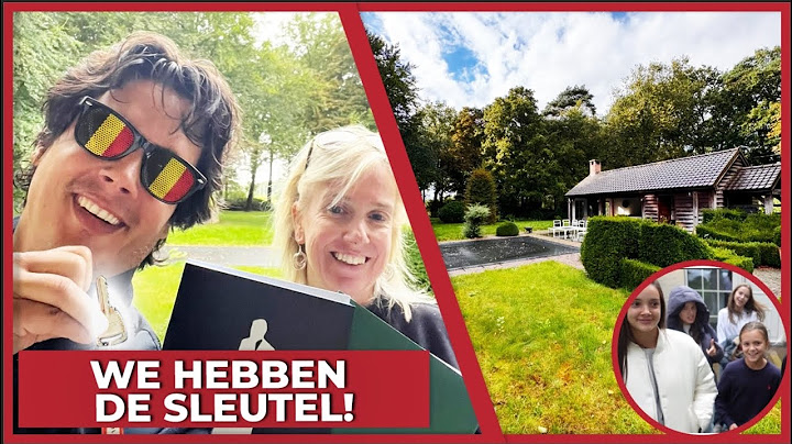 WE HEBBEN DE SLEUTEL! (ZO ZIET HET HUIS ERUIT! HOUSETOUR #1) - #2212